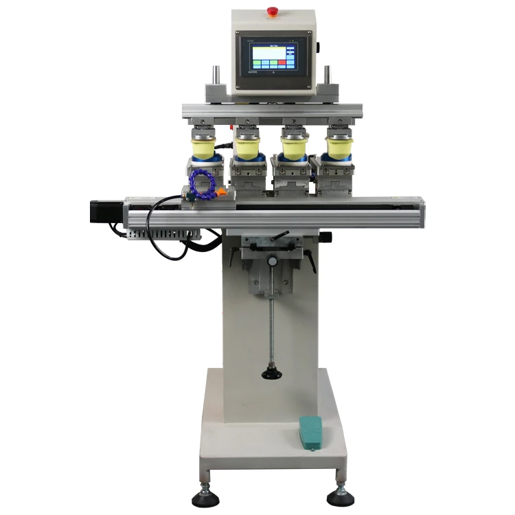 4 color pad printing machine