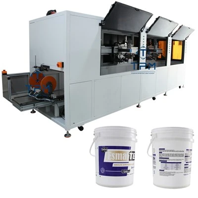 Máy in màn hình tự động 5 gallon sơn xô